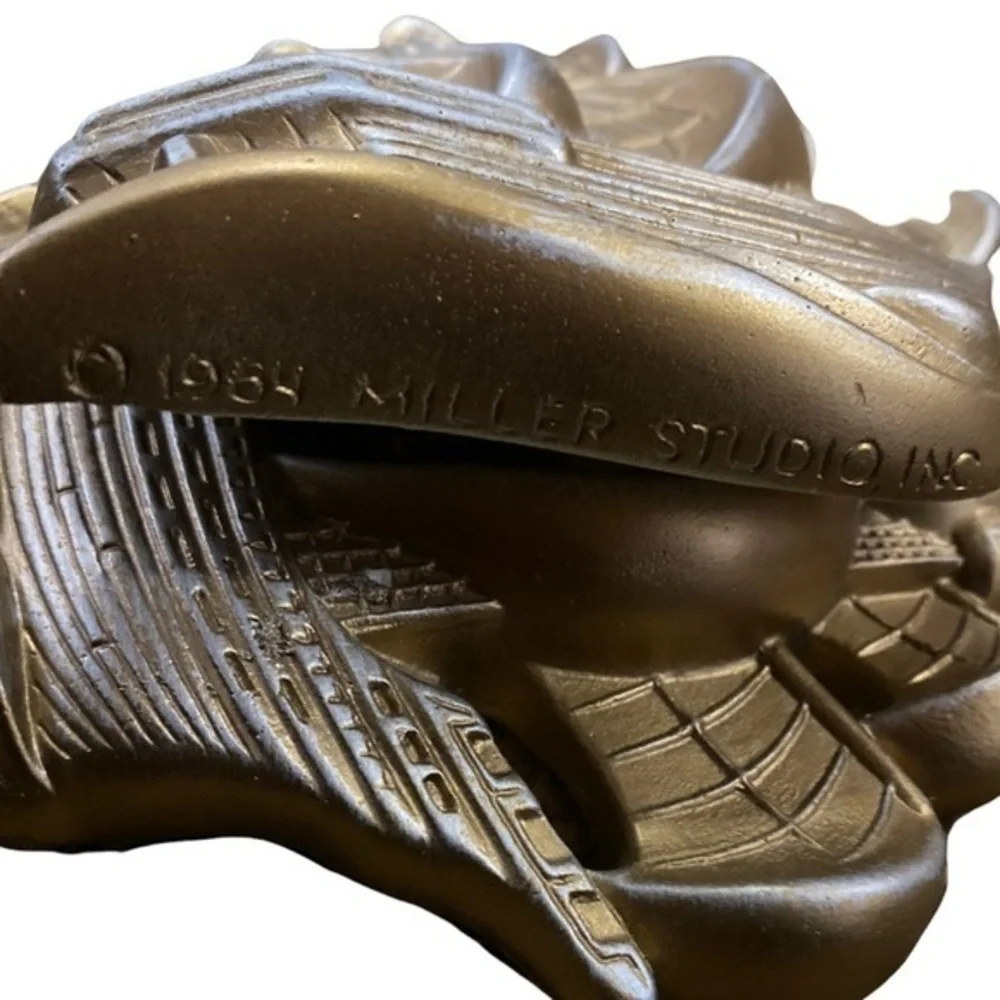 Vintage Chalkware Ship Wall Art From Miller‎ Studios